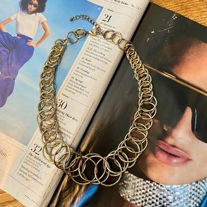 EXPRESS | Gold Ring Necklace